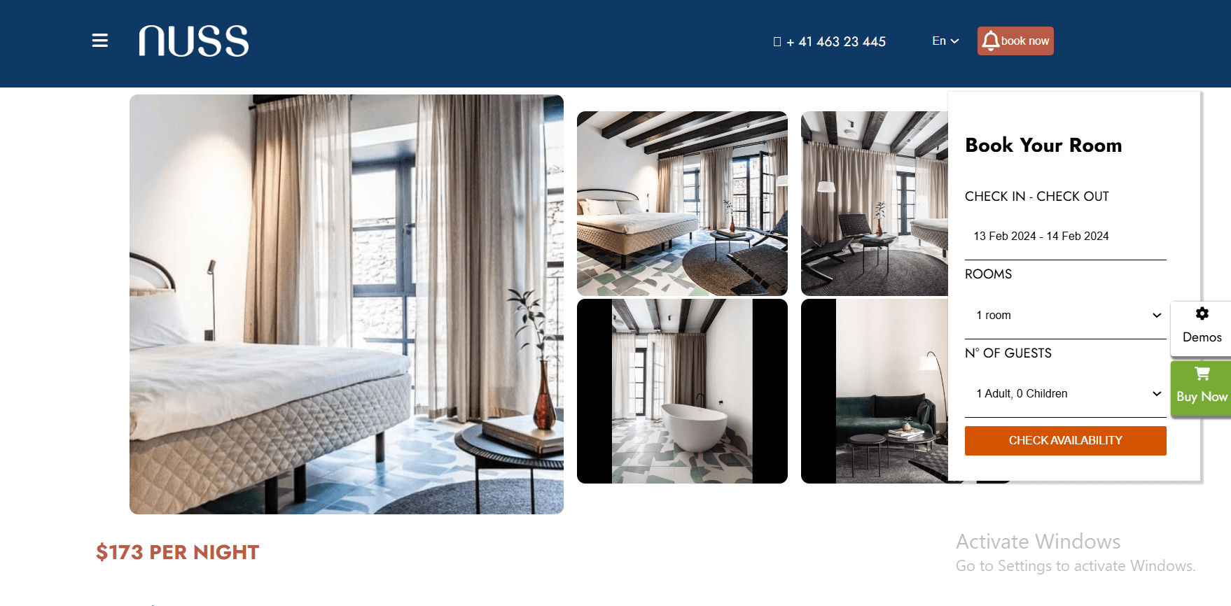 Nuss Website