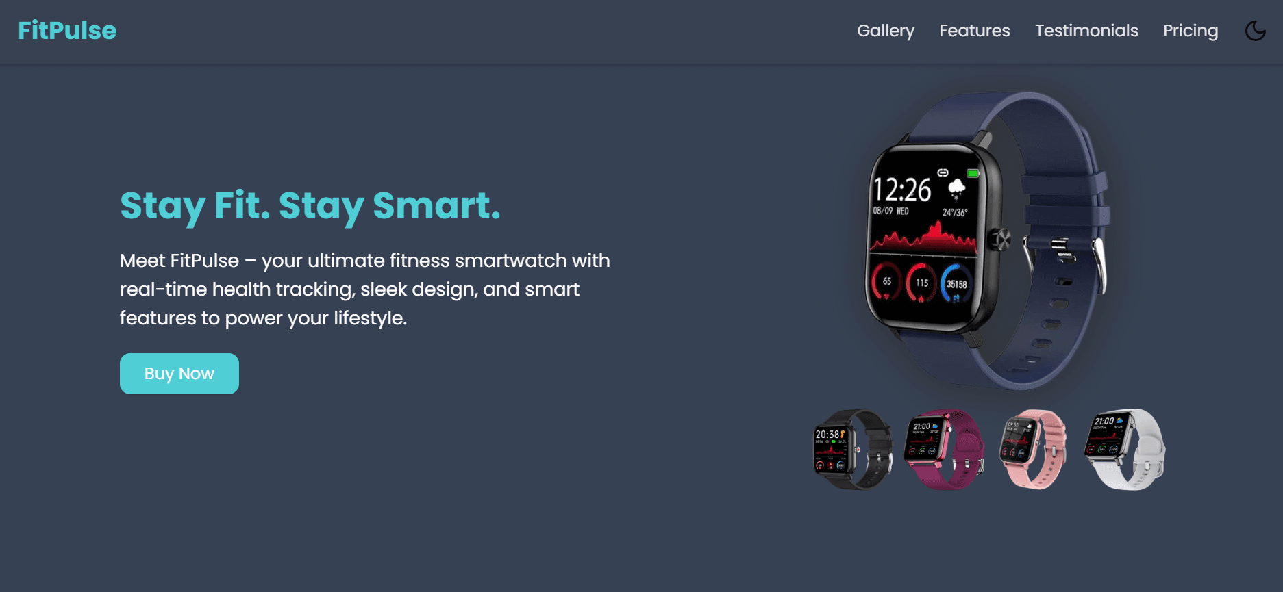 Product Landing Page