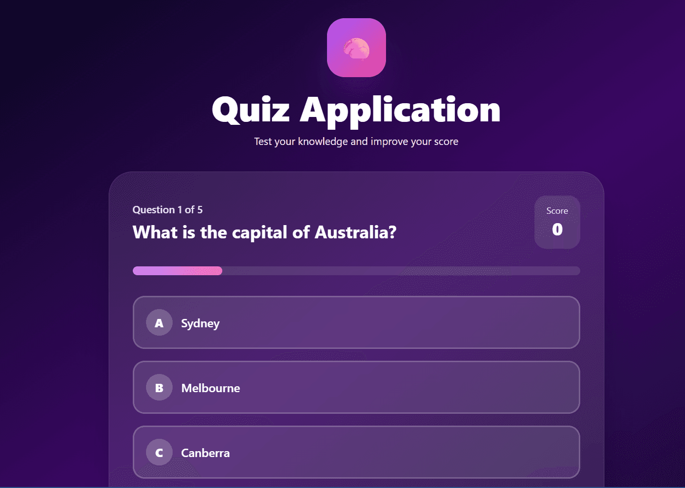 Quiz App